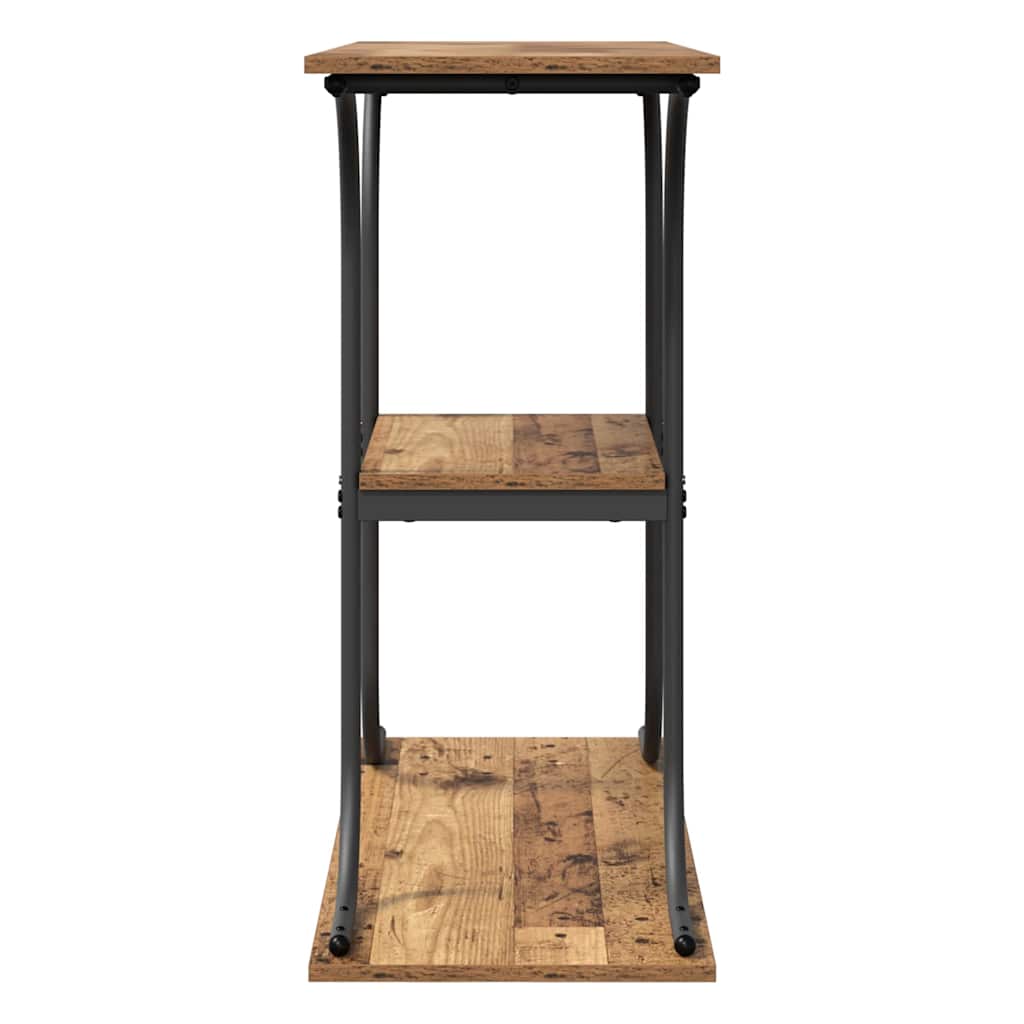 Konsolbord Gammelt træ 101 x 35 x 80,5 cm Konstrueret træ