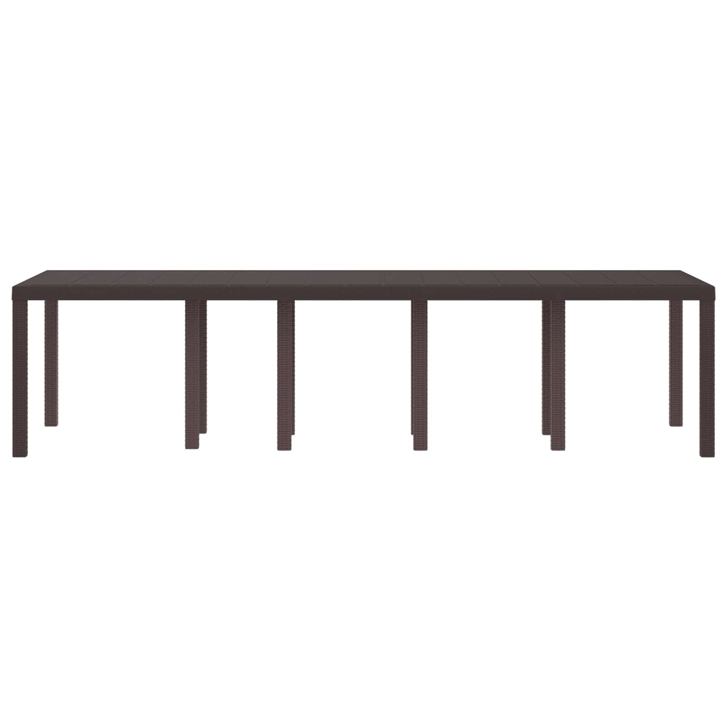 Havemøbel Bord Brun 300 x 100 x 73 cm polyrattan