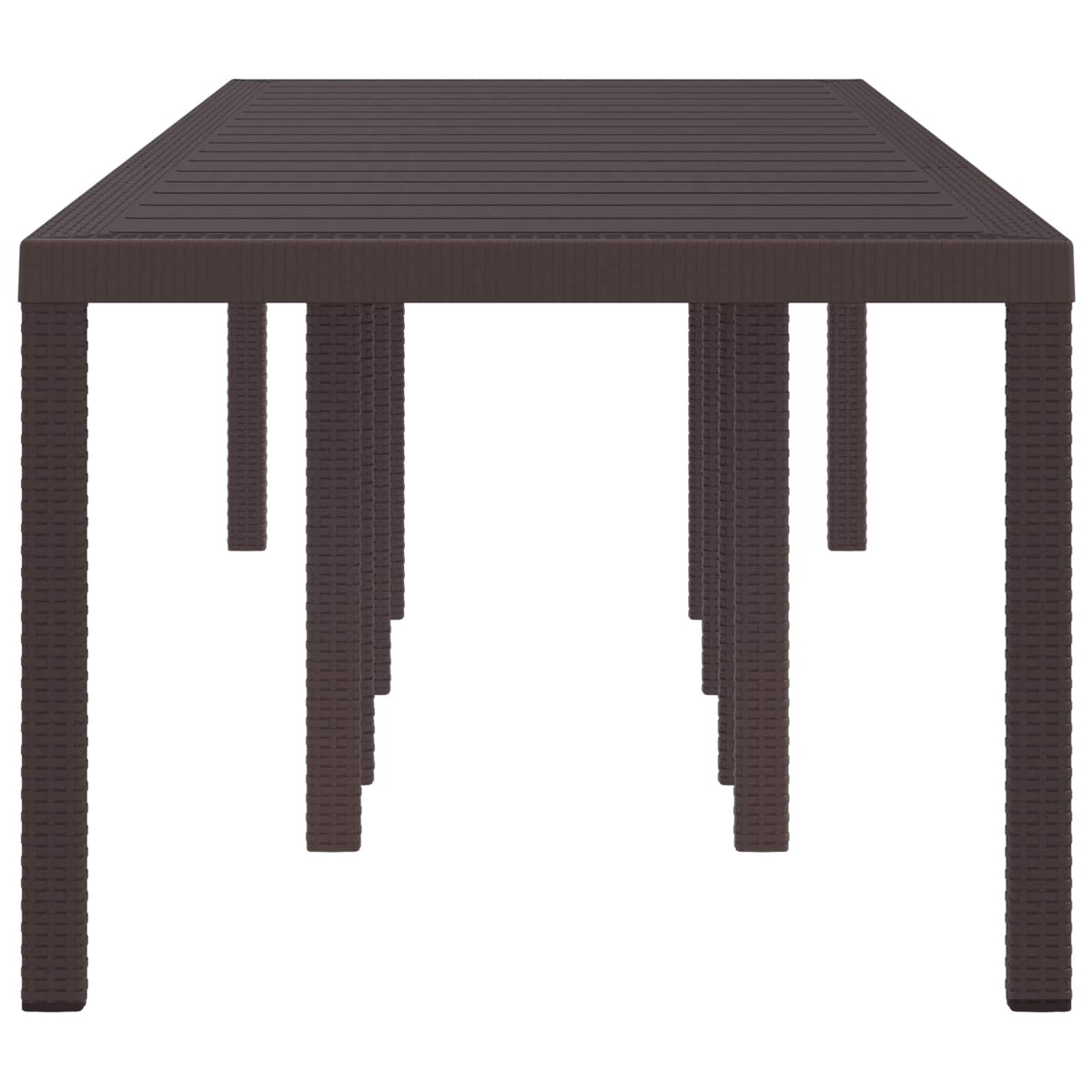 Havemøbel Bord Brun 300 x 100 x 73 cm polyrattan