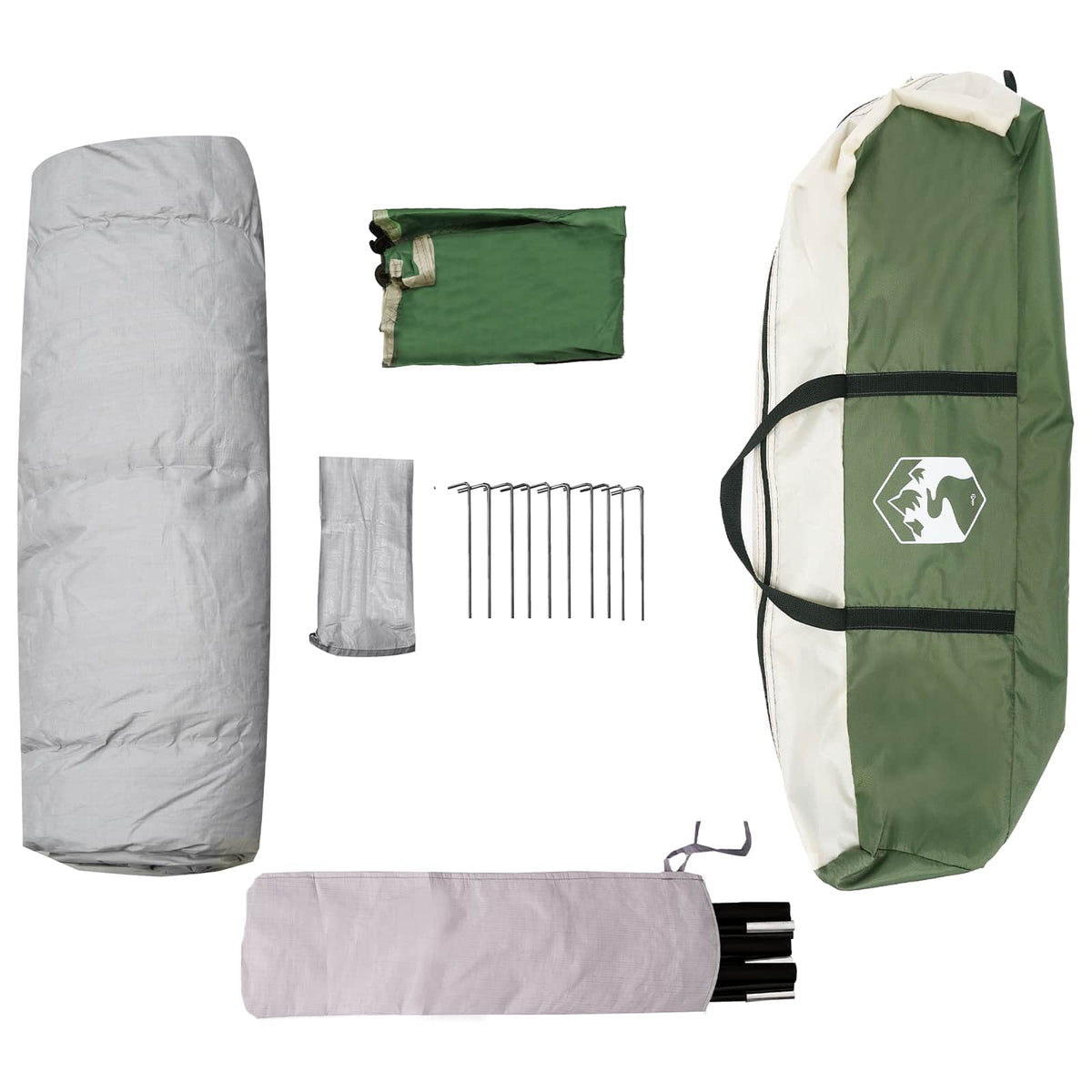 3-personers Grøn 185T Polyester