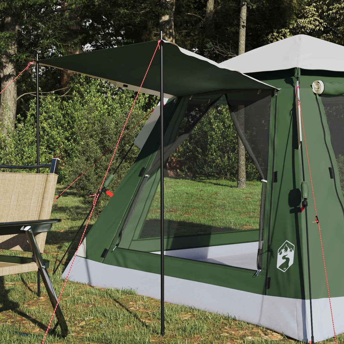3-personers Grøn 185T Polyester