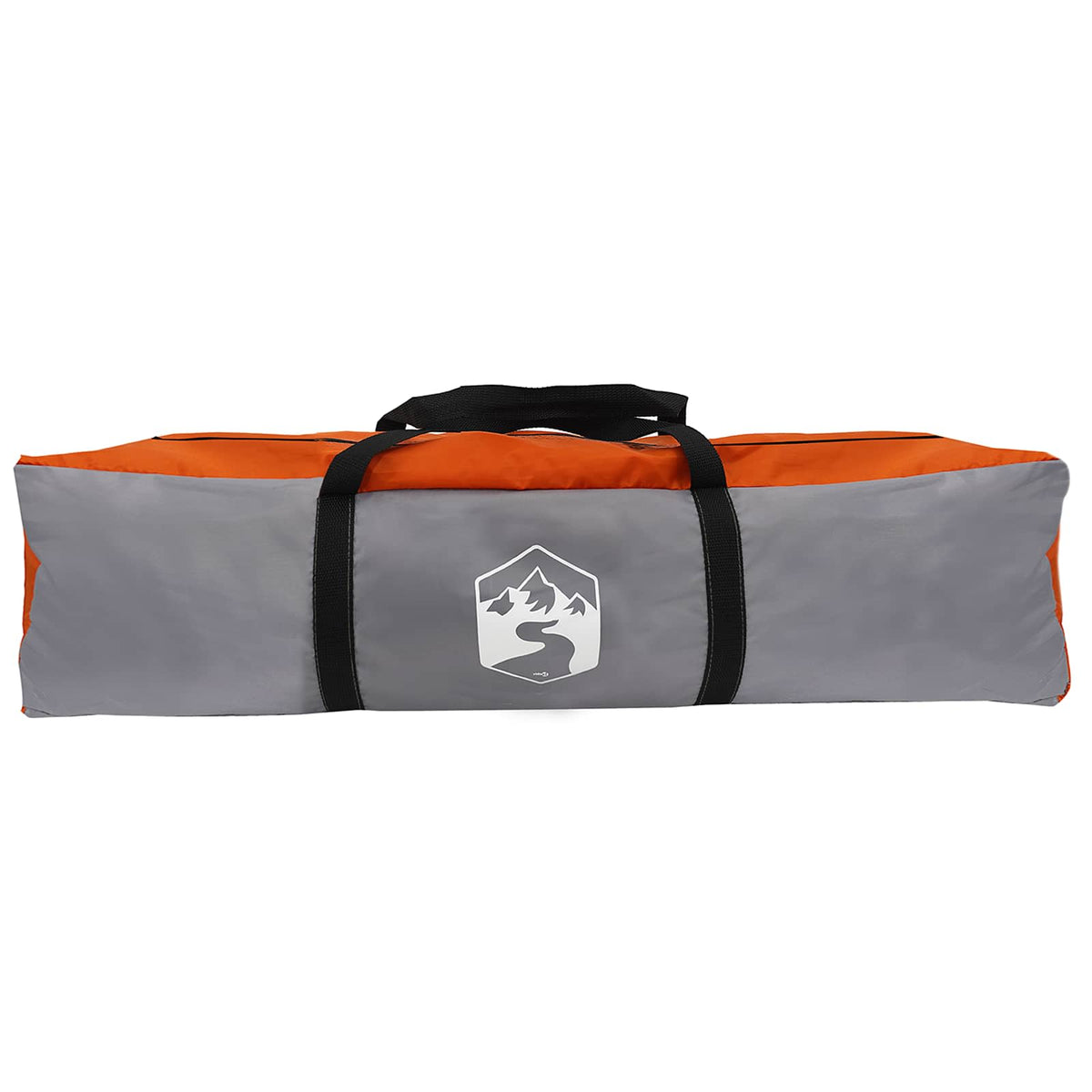 3-personers Grå og orange 185T Polyester