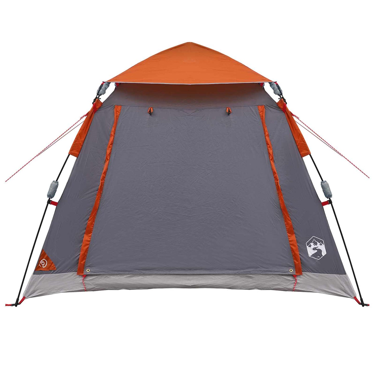 3-personers Grå og orange 185T Polyester