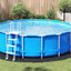 Pool Bundark Ø 366 cm (2 mm) Rund Non-woven stof Sort