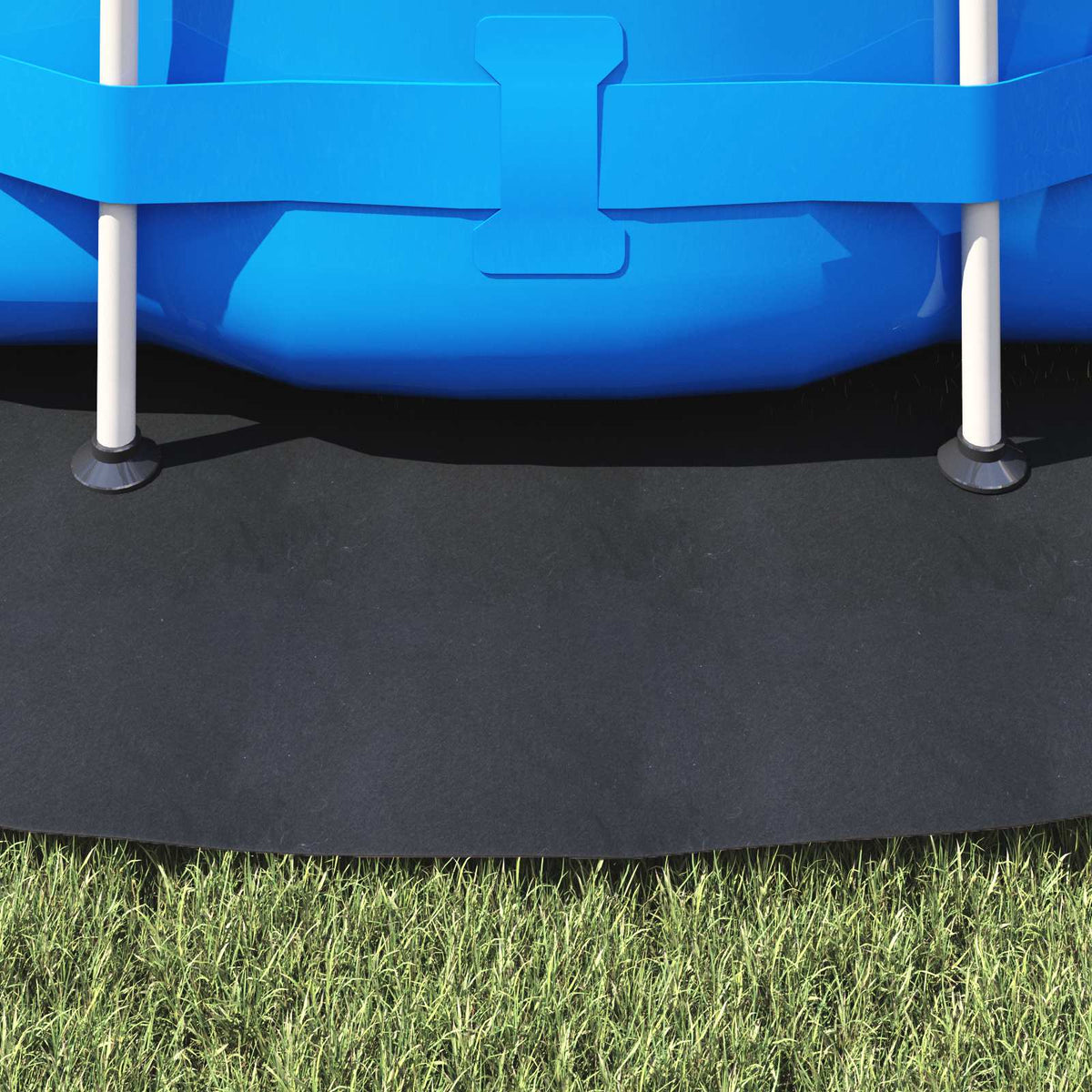Pool Bundark Ø 366 cm (2 mm) Rund Non-woven stof Sort