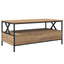 Sofabord artisan eg 100 x 51 x 45 cm Konstrueret træ