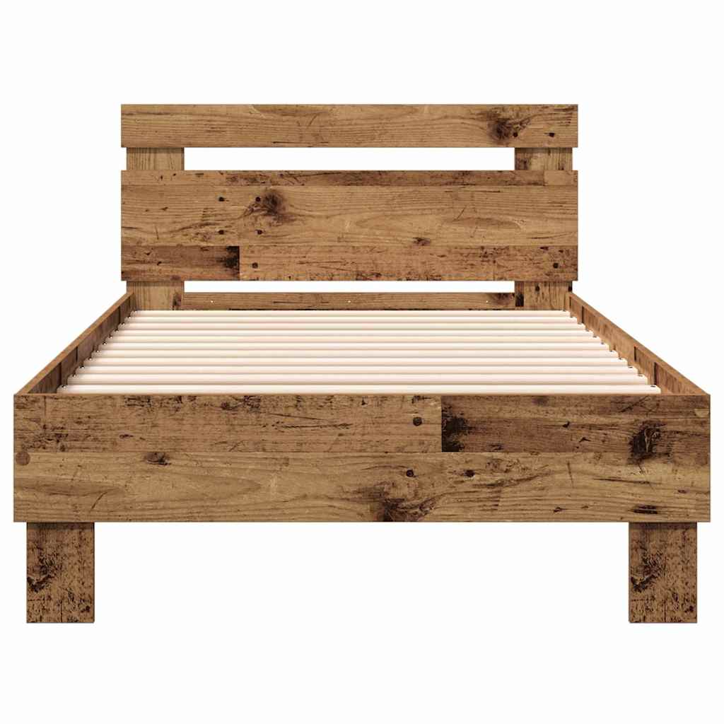 Sengestel Gammelt træ 193 x 95 x 88 cm Konstrueret træ