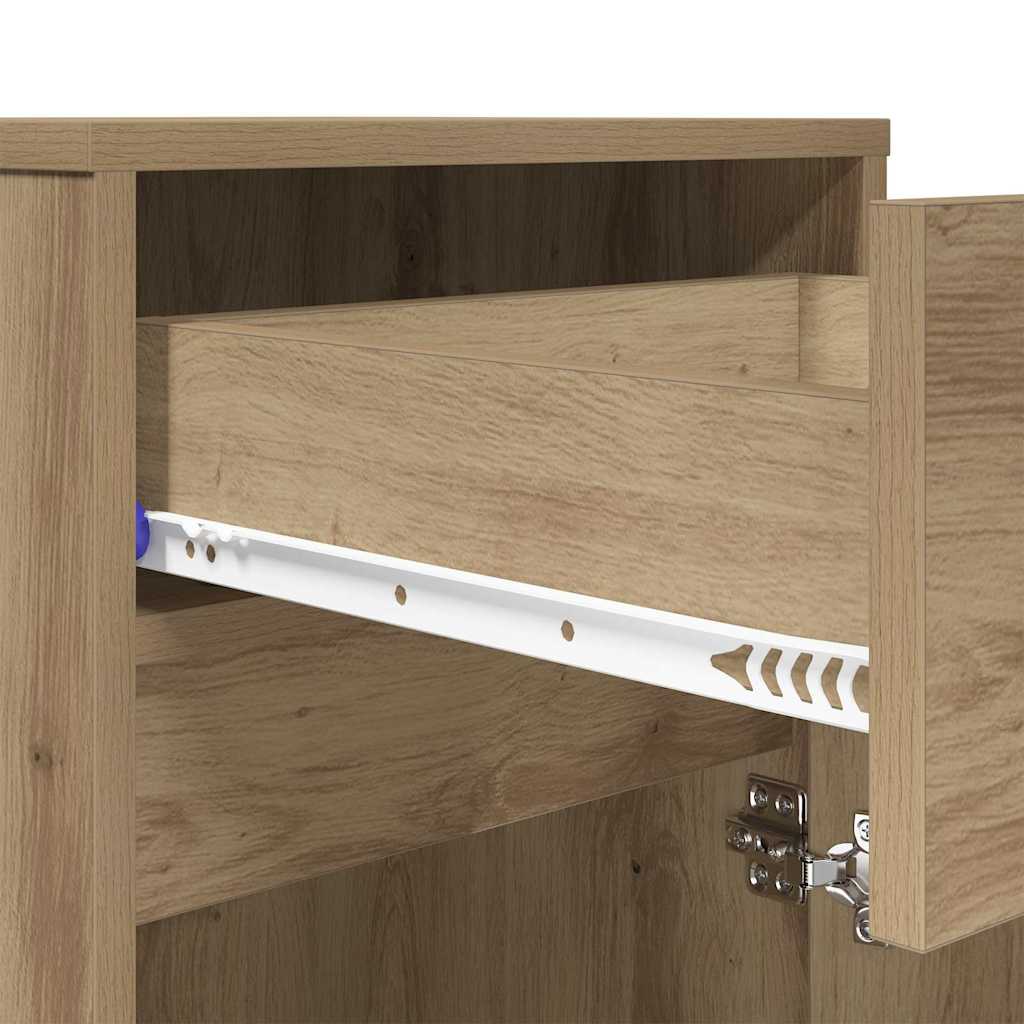 LED Sengeskab artisan eg 38 x 34 x 61 cm Konstrueret træ