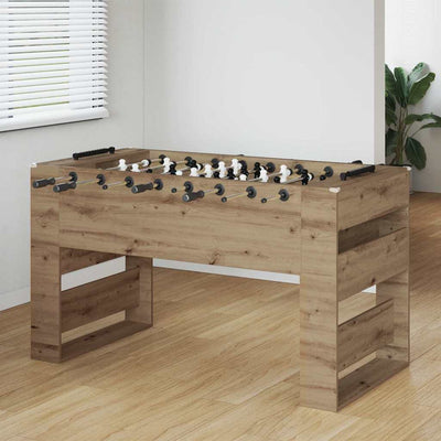 Fodboldbord Artisan Eg 146,5 x 74 x 85 cm Konstrueret træ
