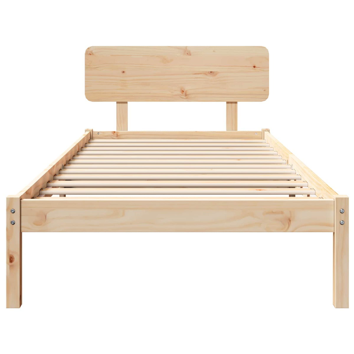 Sengestel Naturfarvet 80 x 200 cm Massiv fyrretræ