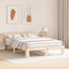 Sengestel Naturfarvet 140 x 200 cm Massiv fyrretræ
