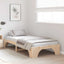 Sengestel Naturfarvet 90 x 200 cm Massiv fyrretræ