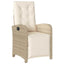 Have Spisebordssæt 7 stk. Beige polyrattan