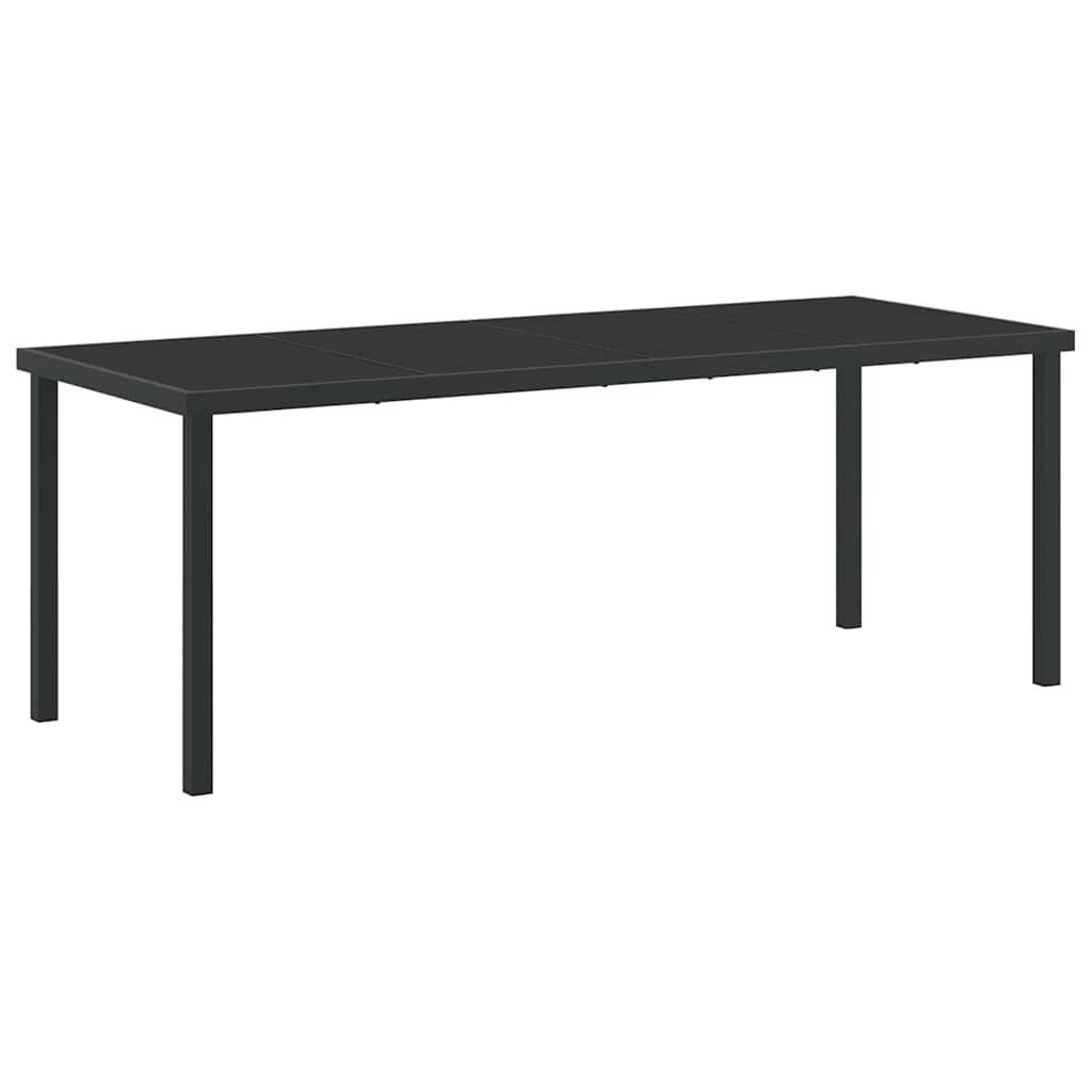 Have Spisebordssæt 9 stk. Brun polyrattan