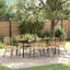 Have Spisebordssæt 7 stk. Brun polyrattan
