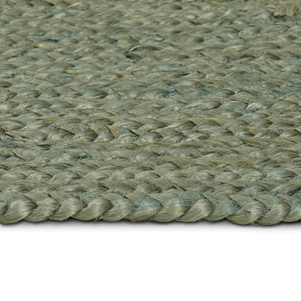Område tæppe Olivengrøn 100 x 200 cm Jute