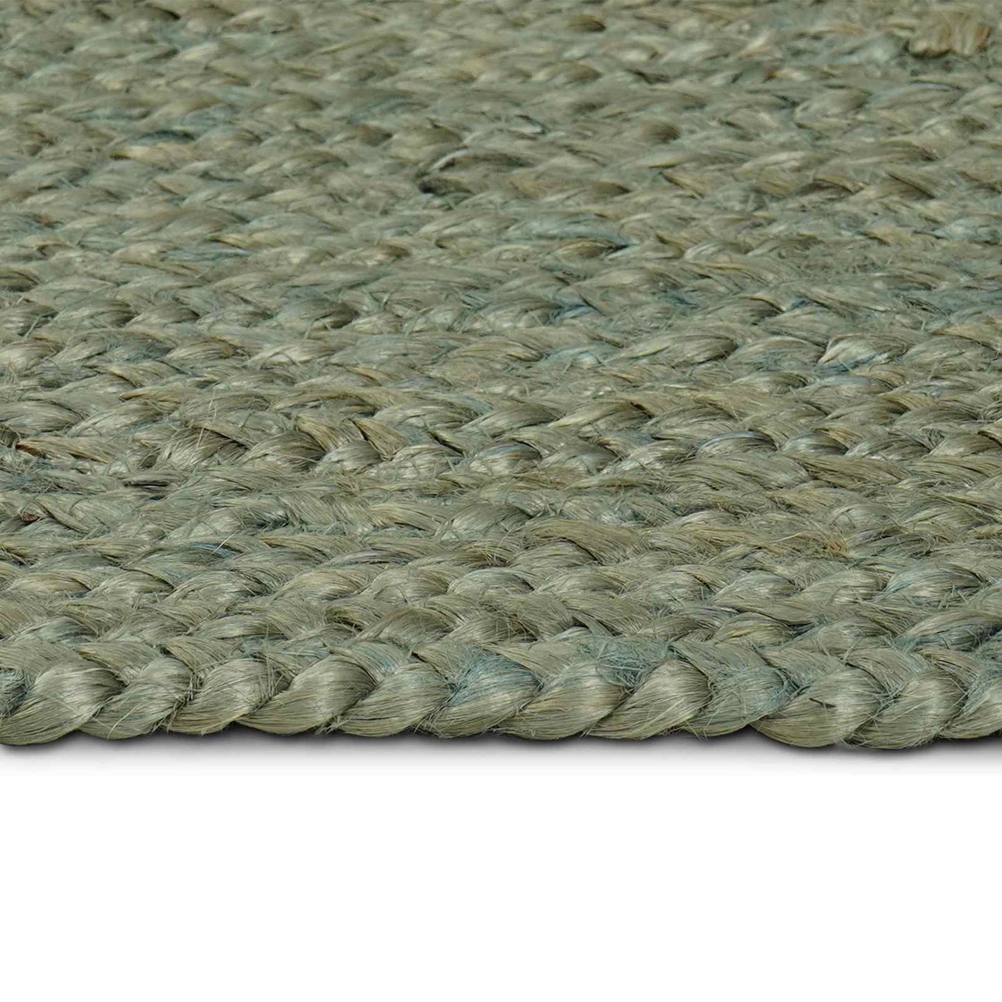 Område tæppe Olivengrøn 300 x 300 cm Jute
