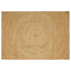 Områdetæpper Naturfarvet 160 x 230 cm Jute