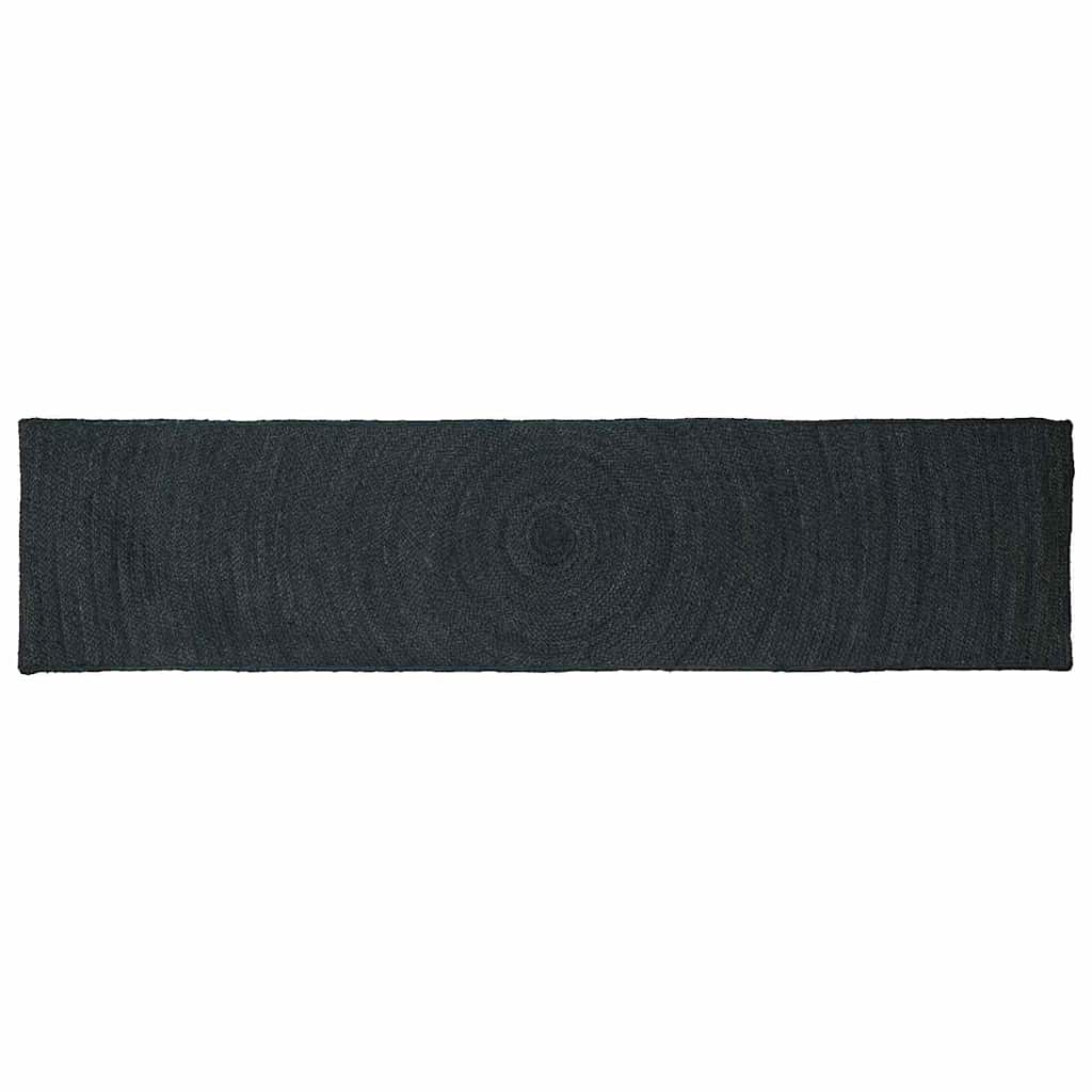 Områdetæpper Mørkegrå 60 x 250 cm Jute