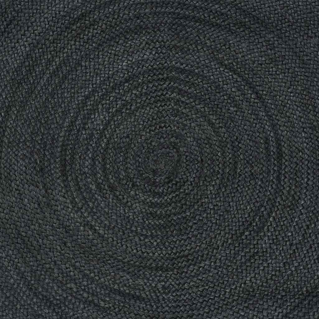 Områdetæpper Mørkegrå 80 x 200 cm Jute