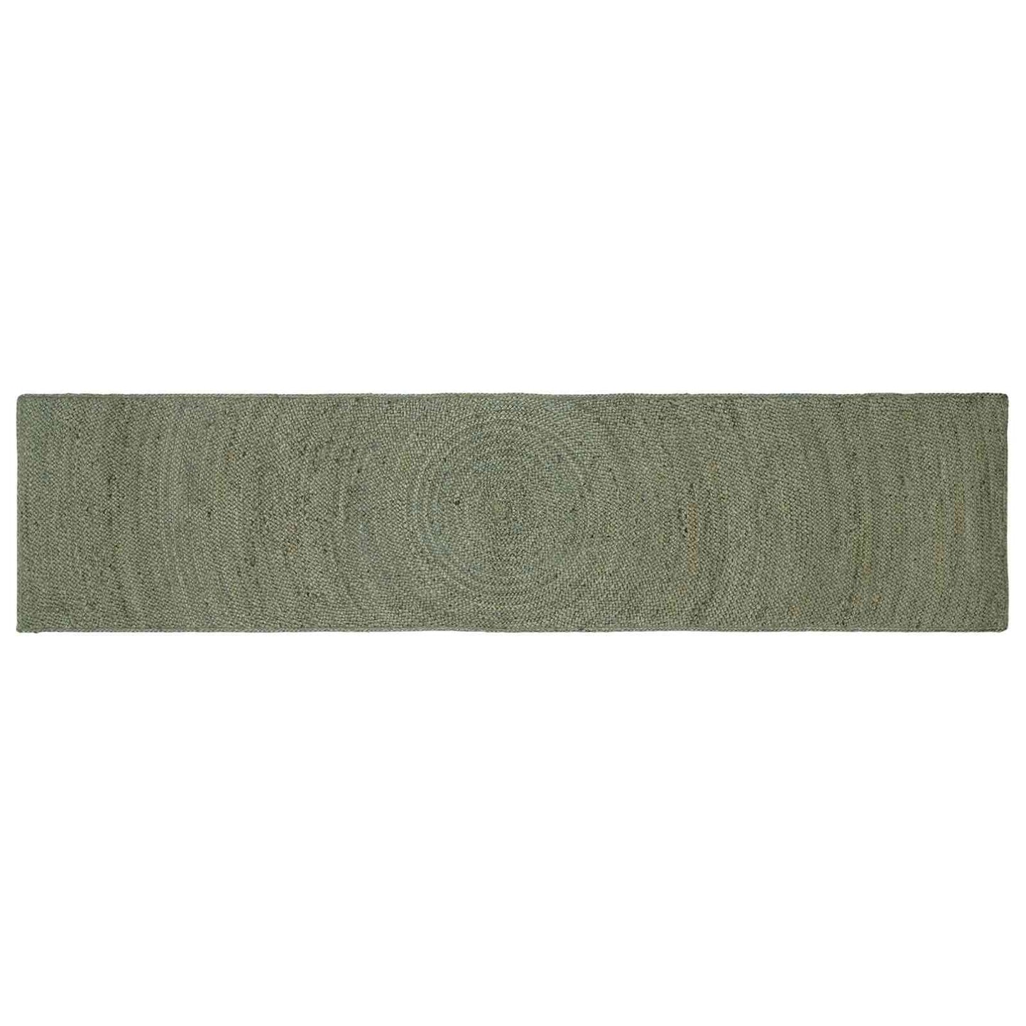 Områdetæpper Olivengrøn 60 x 250 cm Jute
