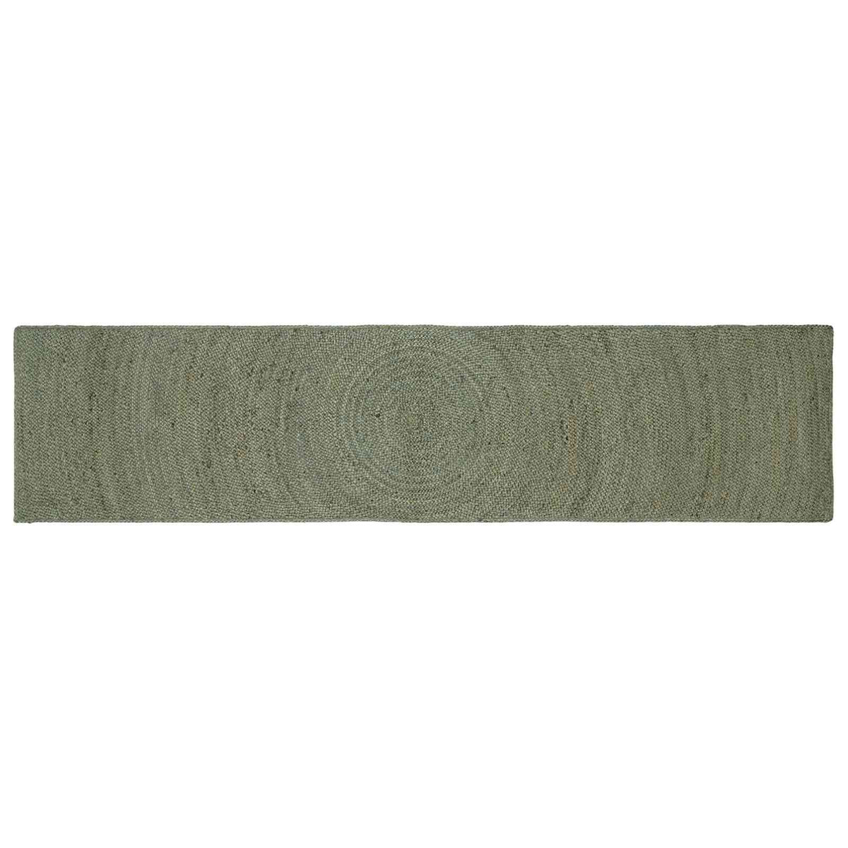 Områdetæpper Olivengrøn 60 x 300 cm Jute