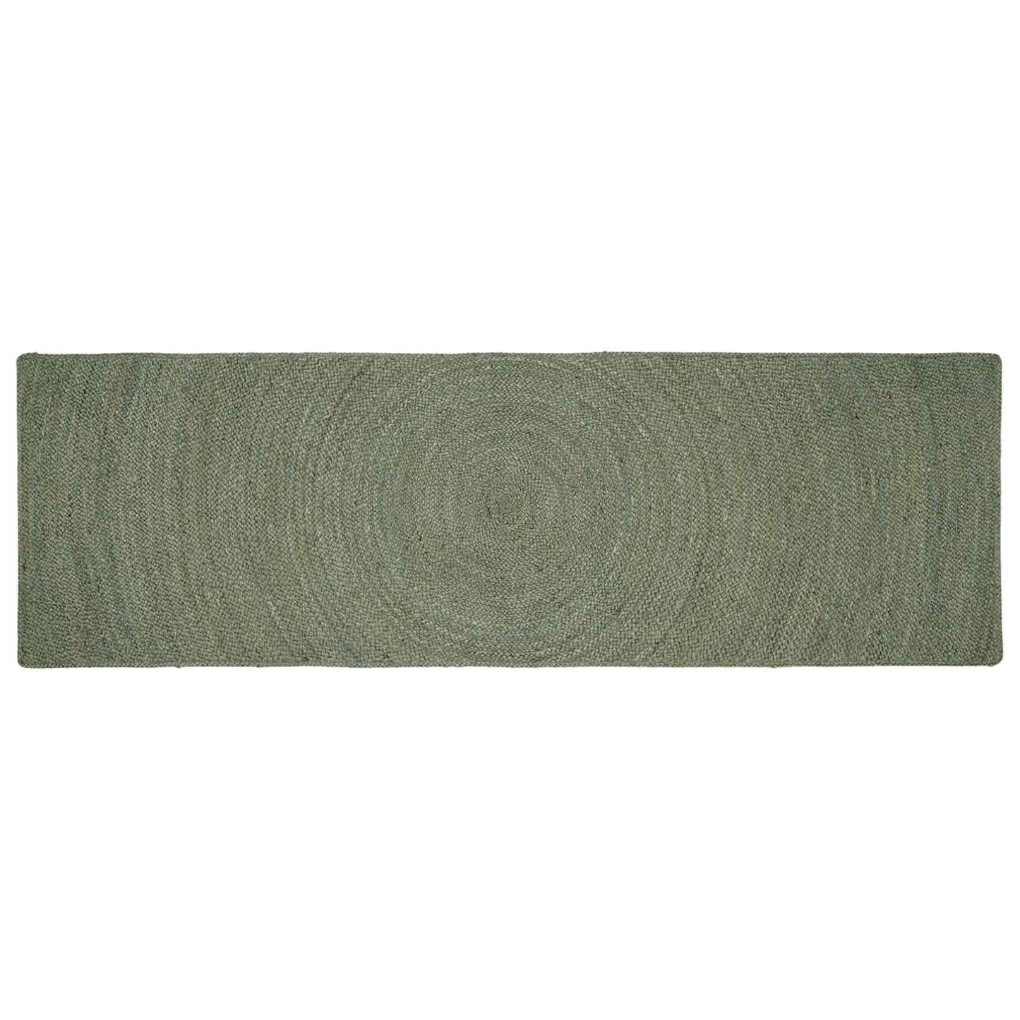 Områdetæpper Olivengrøn 80 x 250 cm Jute