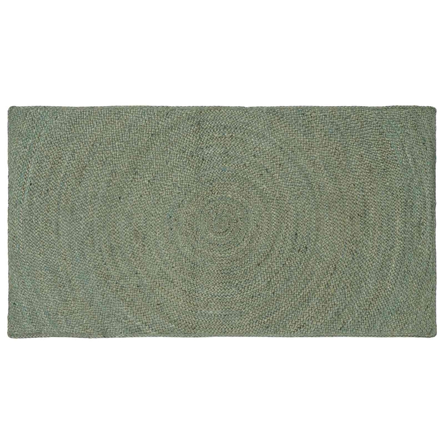 Områdetæpper Olivengrøn 100 x 200 cm Jute