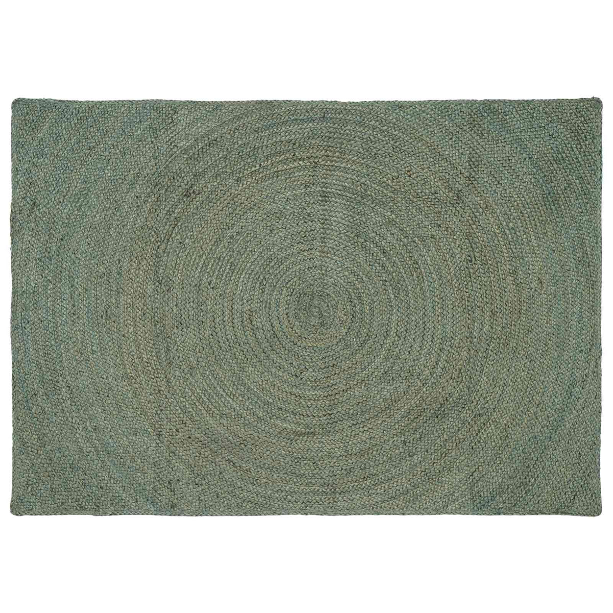 Områdetæpper Olivengrøn 120 x 170 cm Jute