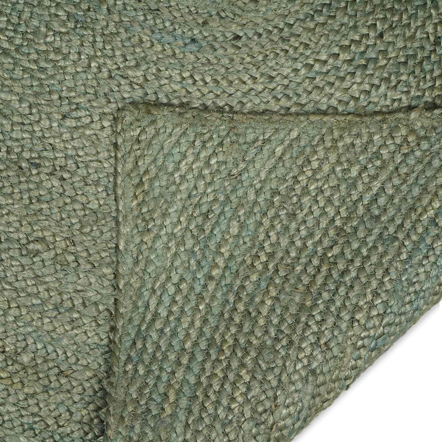 Områdetæpper Olivengrøn 240 x 240 cm Jute