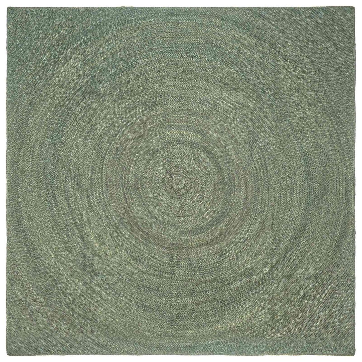 Områdetæpper Olivengrøn 300 x 300 cm Jute