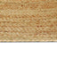 Områdetæpper Naturfarvet 205 x 305 cm Jute