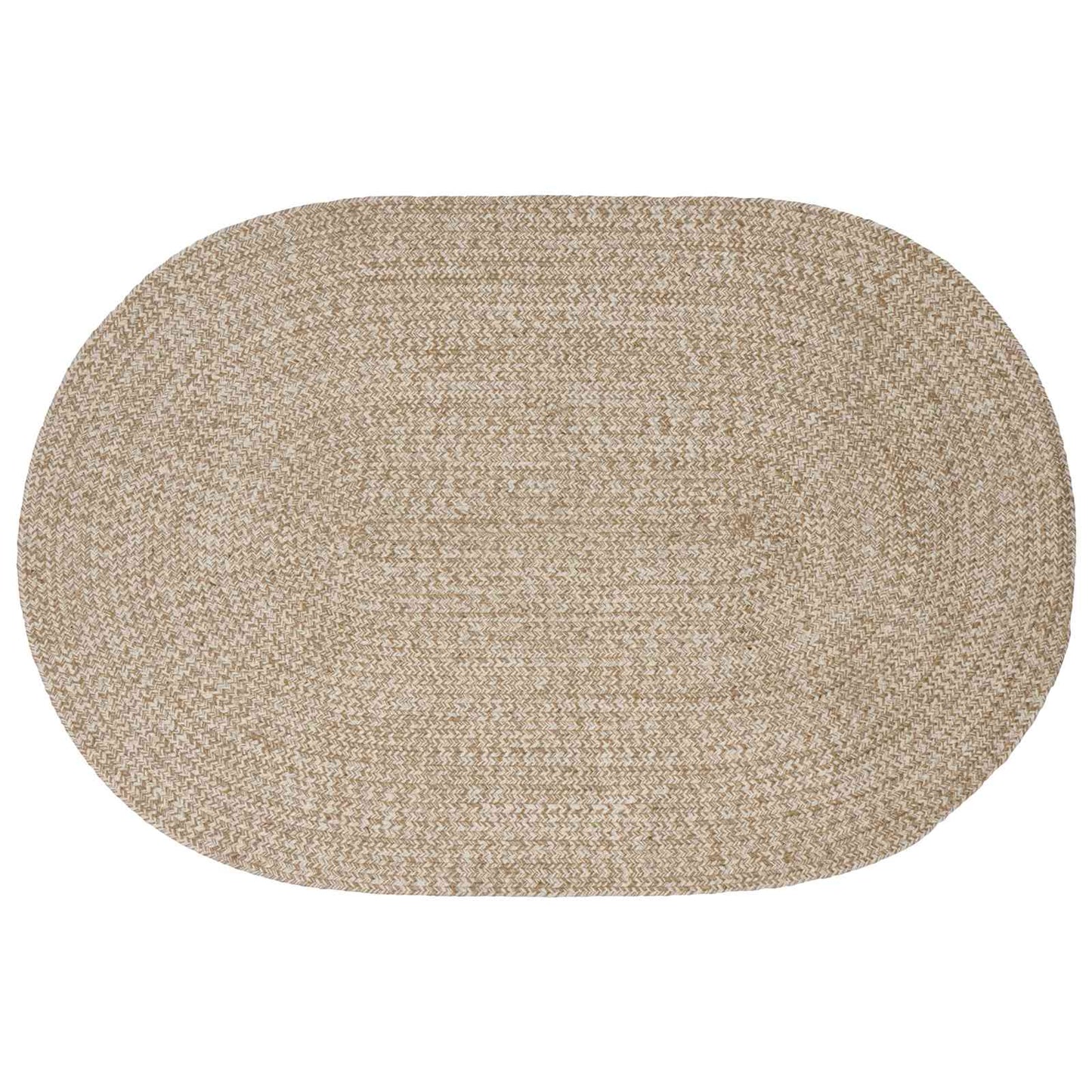 Områdetæpper Hvid 100 x 152 cm Jute