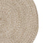 Område tæppe Hvid 205 x 305 cm Jute