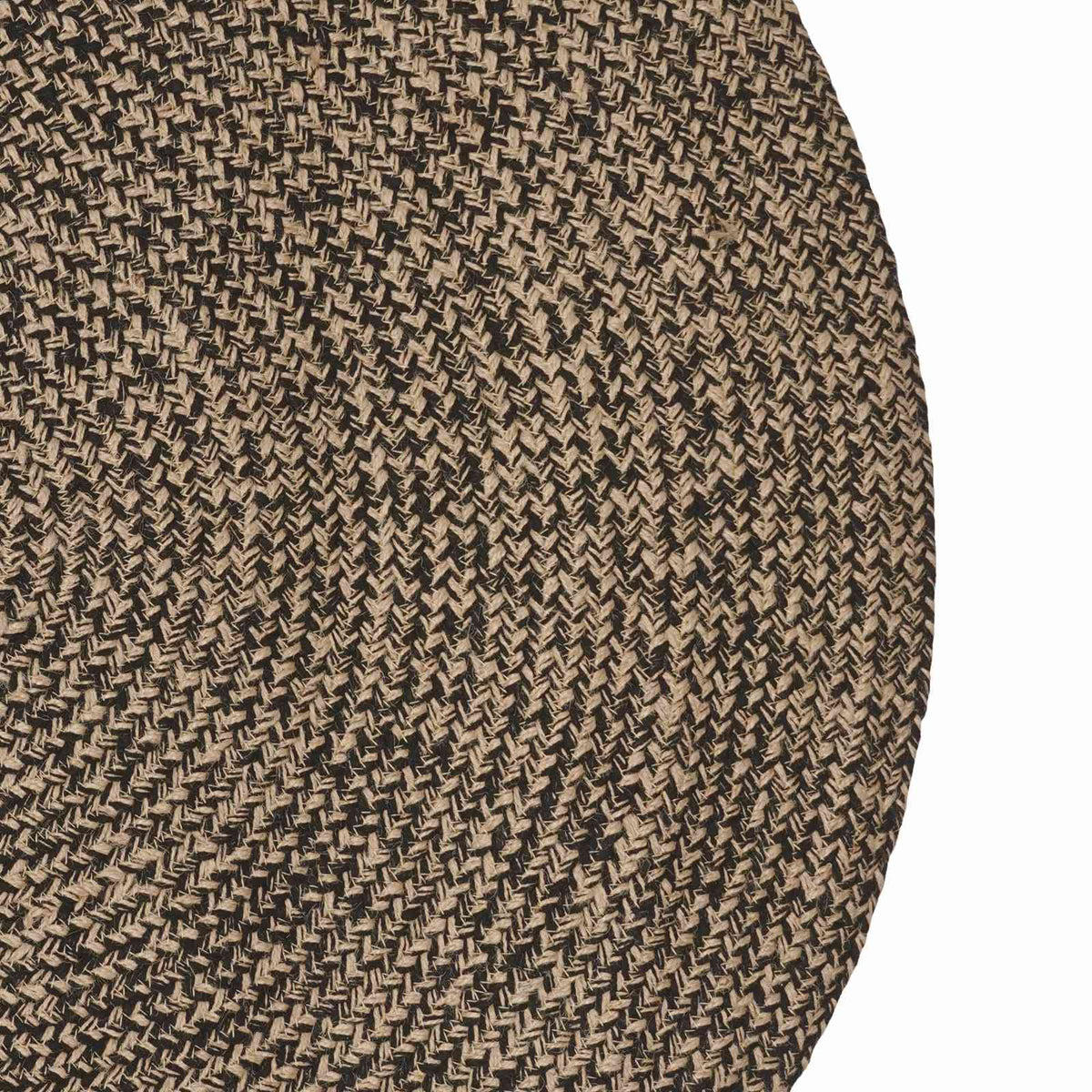 Områdetæpper Sort 100 x 152 cm Jute