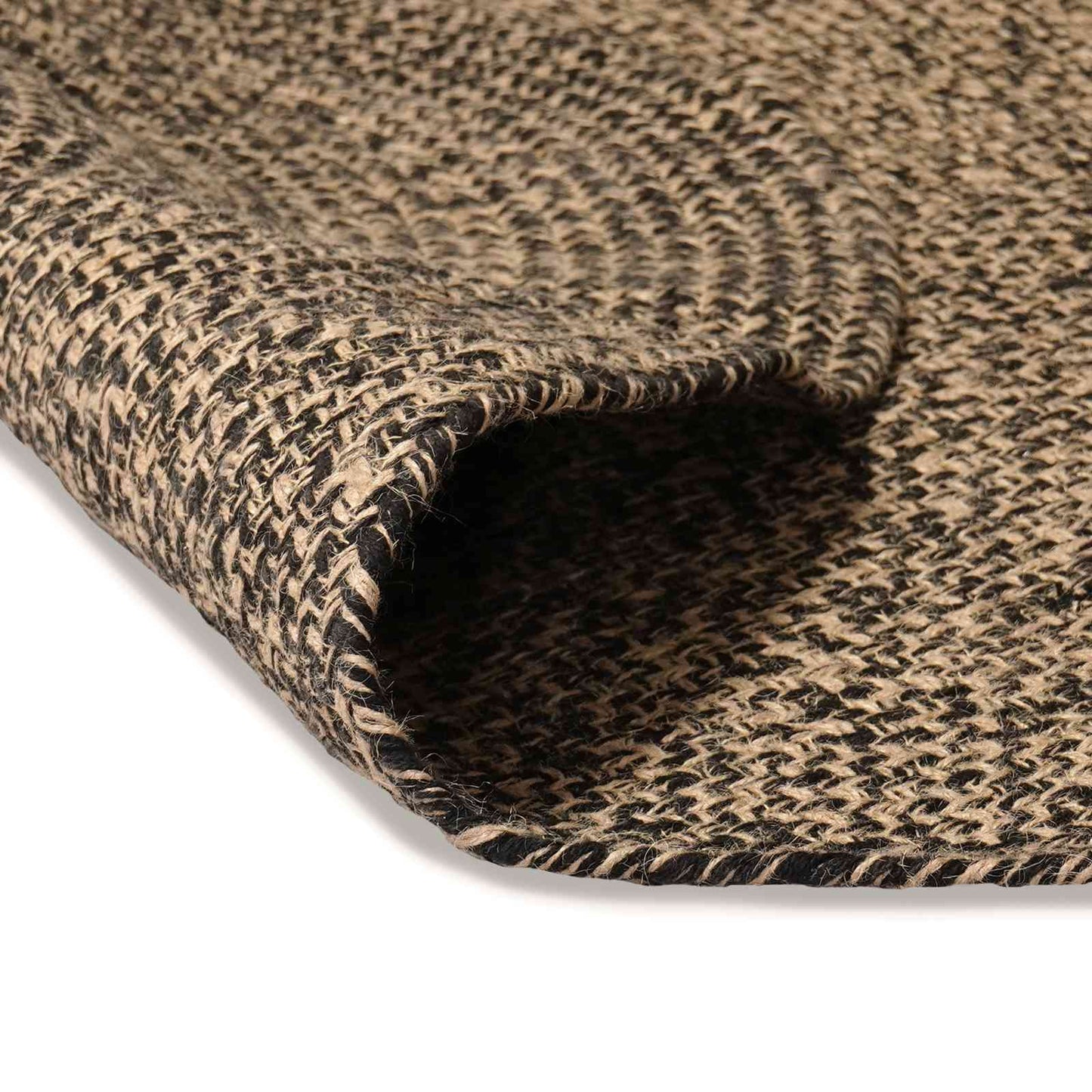 Områdetæpper Sort 205 x 305 cm Jute