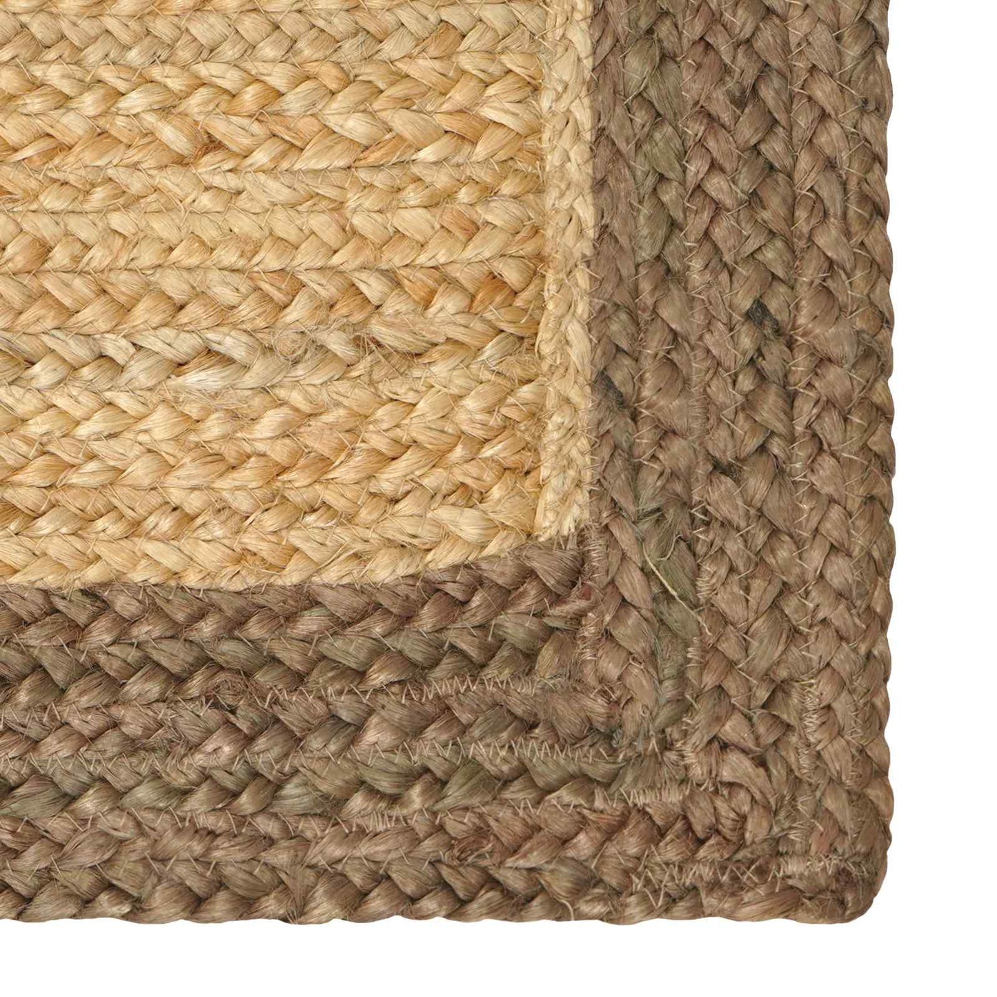 Område tæppe Grå 60 x 200 cm Jute