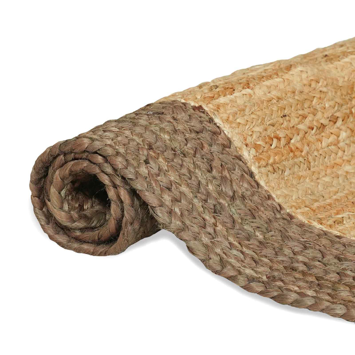 Område tæppe Grå 60 x 250 cm Jute