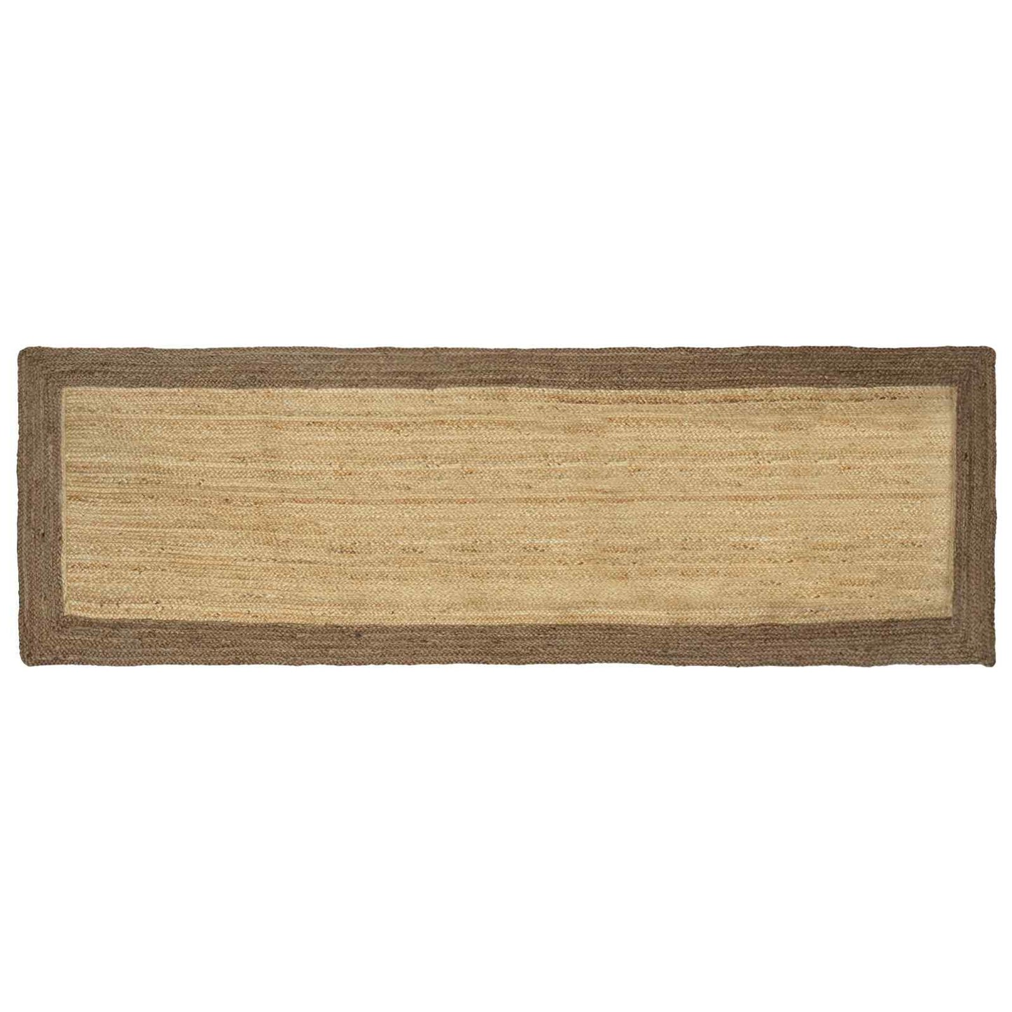 Område tæppe Grå 80 x 200 cm Jute