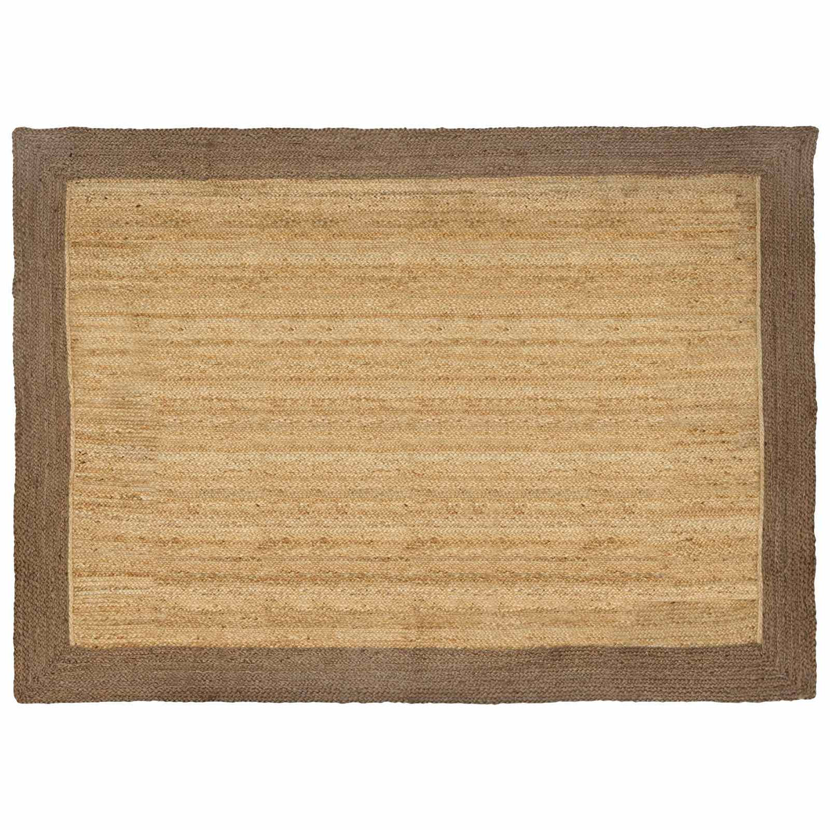 Område tæppe Grå 160 x 230 cm Jute