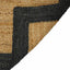 Område tæppe Mørkegrå 200 x 290 cm Jute