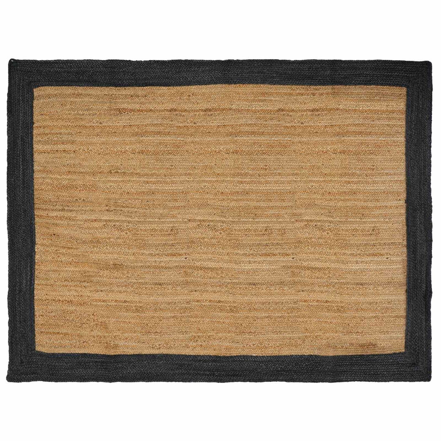 Område tæppe Mørkegrå 200 x 290 cm Jute