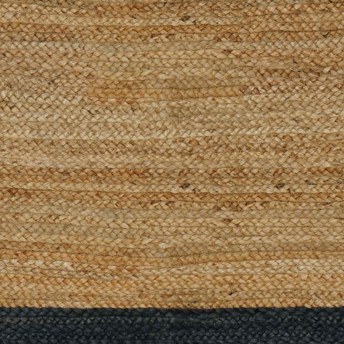 Område tæppe Mørkegrå 240 x 340 cm Jute
