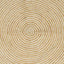 Område tæppe Hvid 80 x 200 cm Jute