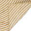 Område tæppe Hvid 240 x 240 cm Jute