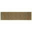 Område tæppe Sort 80 x 300 cm Jute