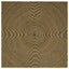 Område tæppe Sort 240 x 240 cm Jute