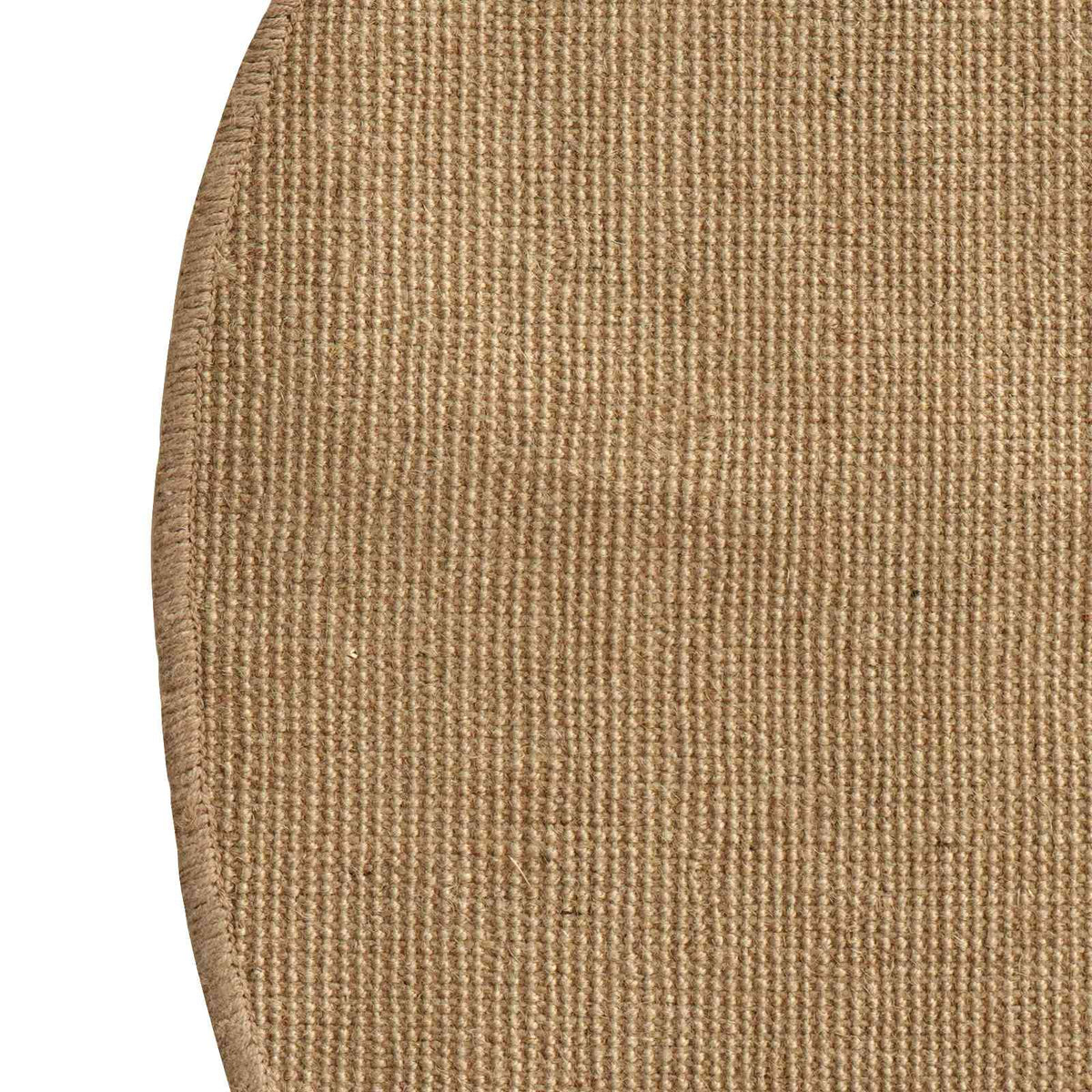 Område tæppe Naturfarvet 100 x 152 cm Jute