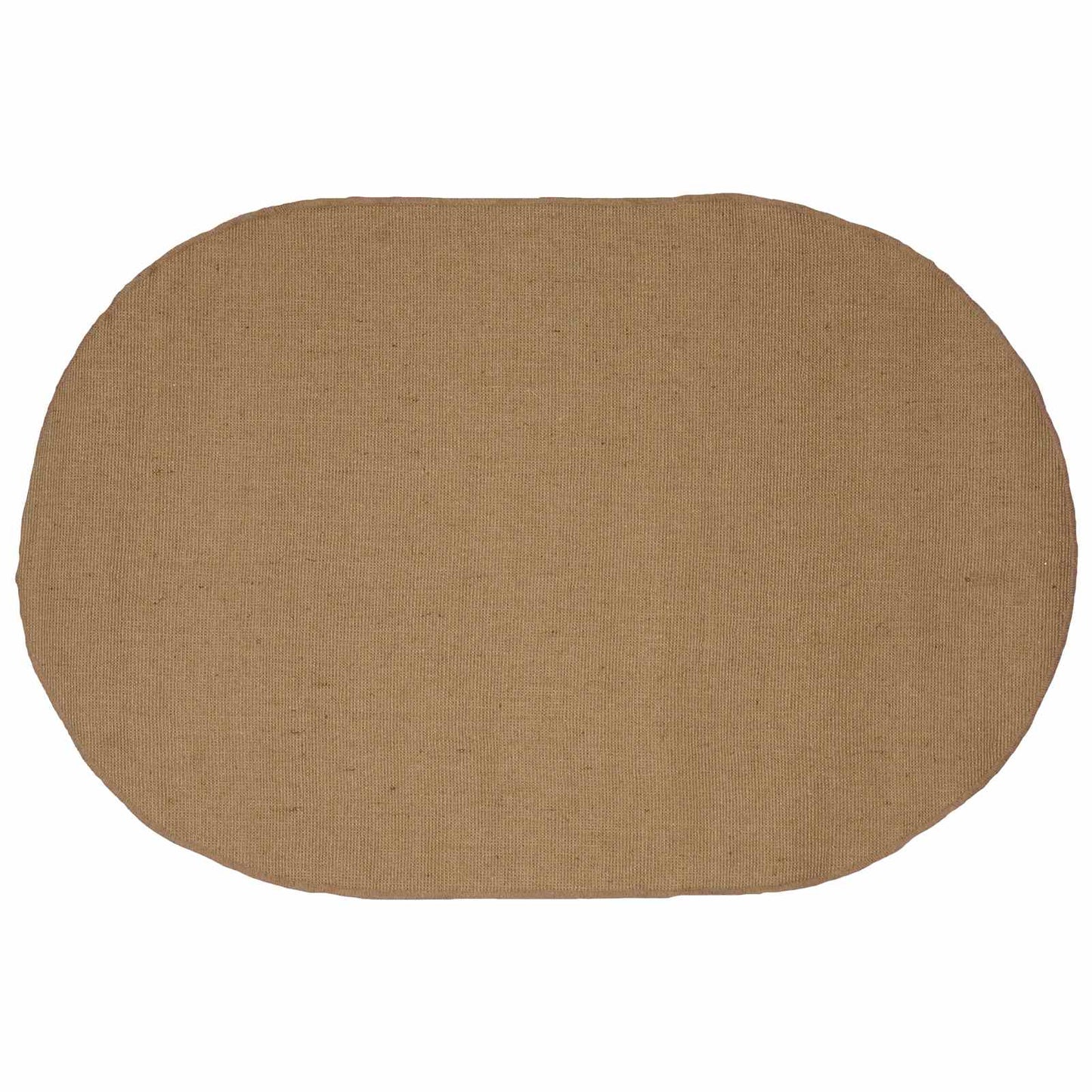 Område tæppe Naturfarvet 122 x 183 cm Jute