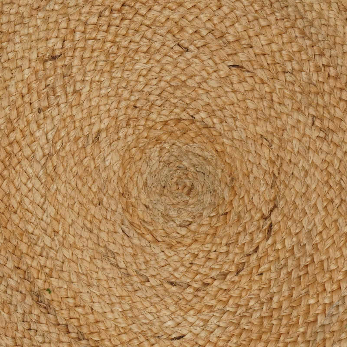 Områdetæpper Naturfarvet Ø 240 cm Jute